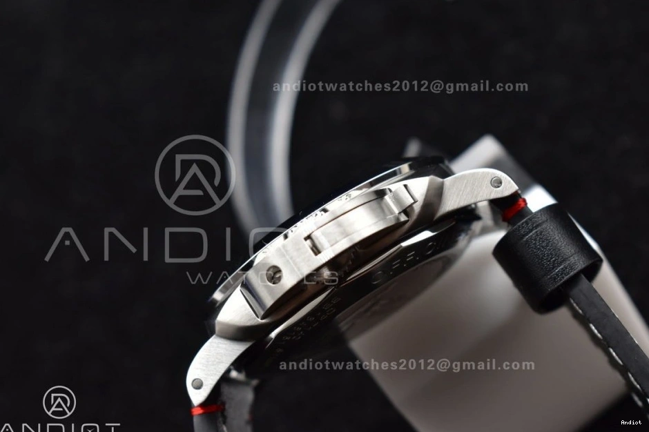 PAM732 Best Leather Green Brown  Dial Dark Edition P9010 1:1 on TTF Strap 0317